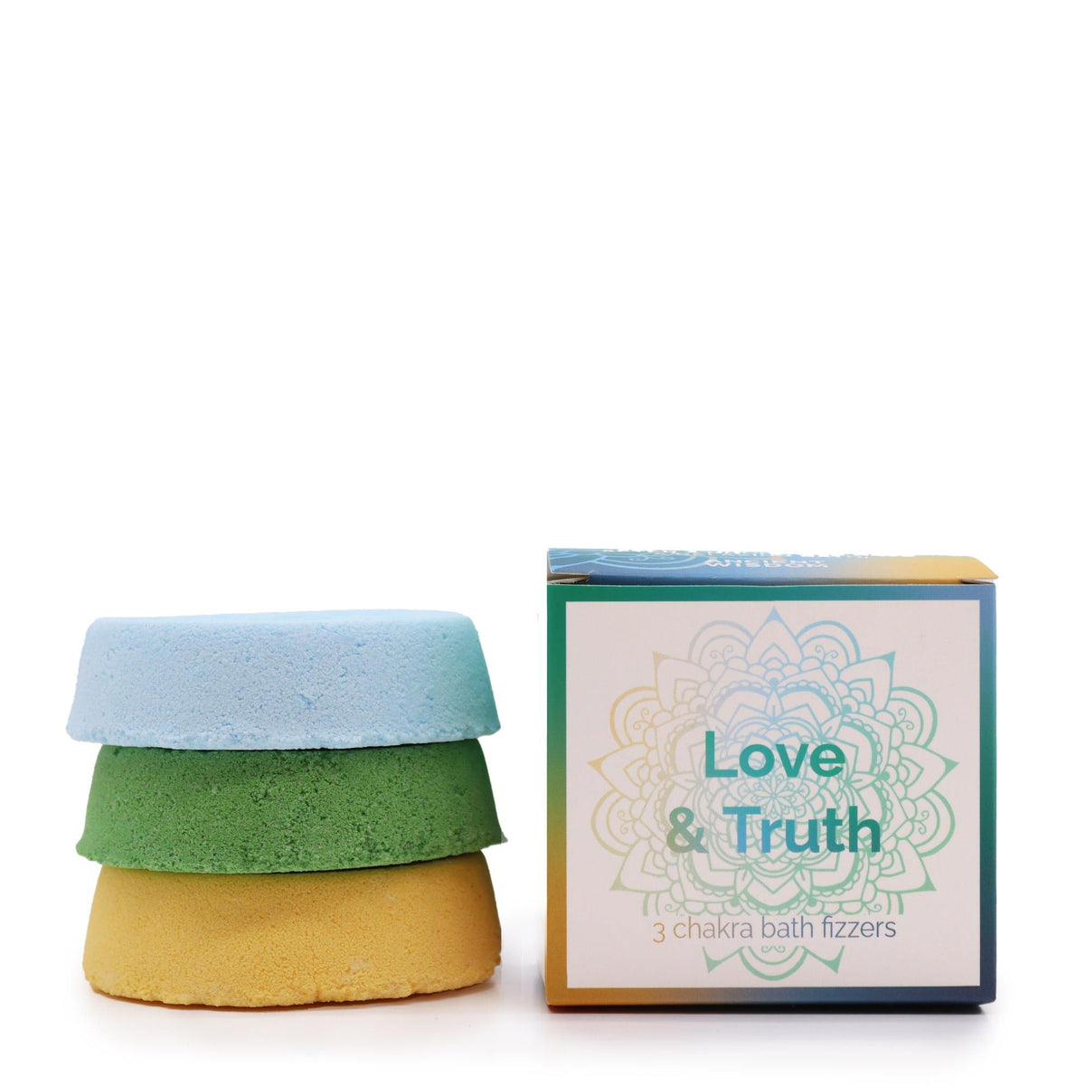 Chakra Bath Fizzers Small Box - Love & Truth