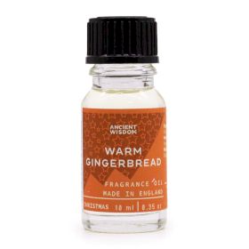 Warm Gingerbread Fragrance Oil 10ml – Pack of 10 – view 5