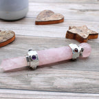Hexagonal Crystal Healing Wand - Rose Quartz - 12cm – view 4