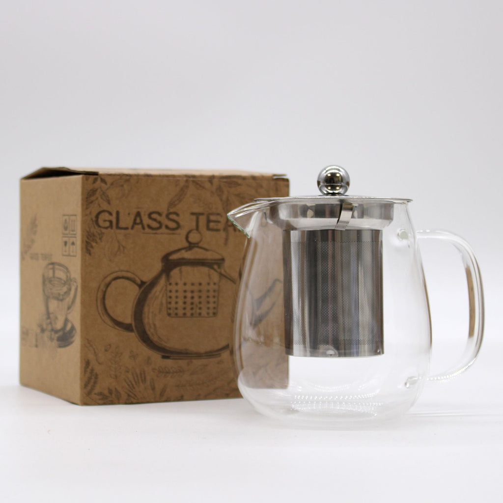 Contemporary Glass Infuser Teapot - 550ml – view 4