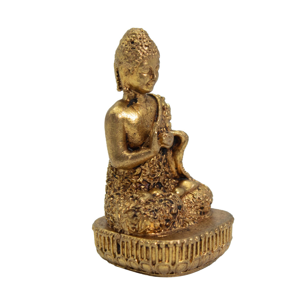 Brass Buddha Miniature Statue - 48mm