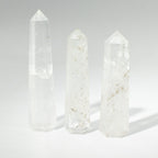 Clear Quartz Six Face Obelisk Point approx 11cm – view 3