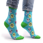 Hop Hare Bamboo Socks Lucky Gemstones Print (36-40) – view 6