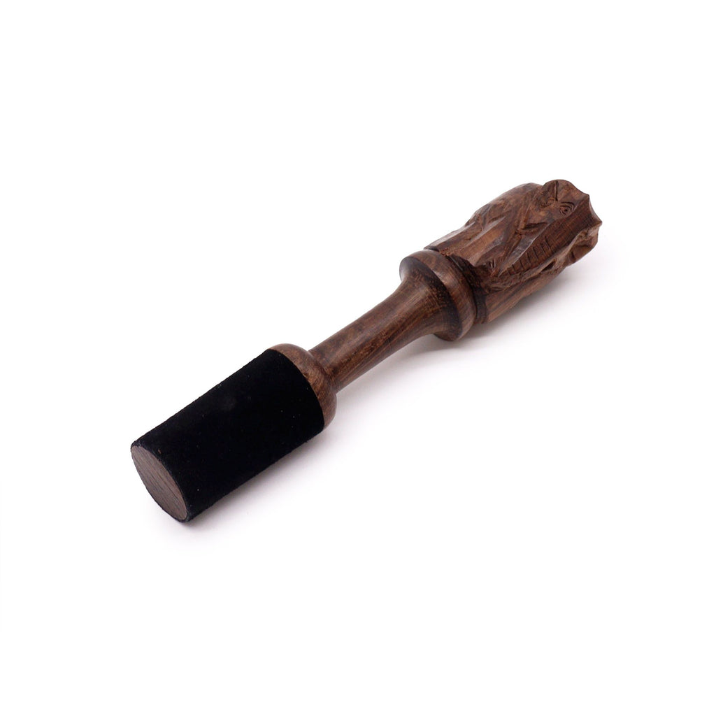 Wooden Stick 14cm with Elephant Carving for Singing Bowl