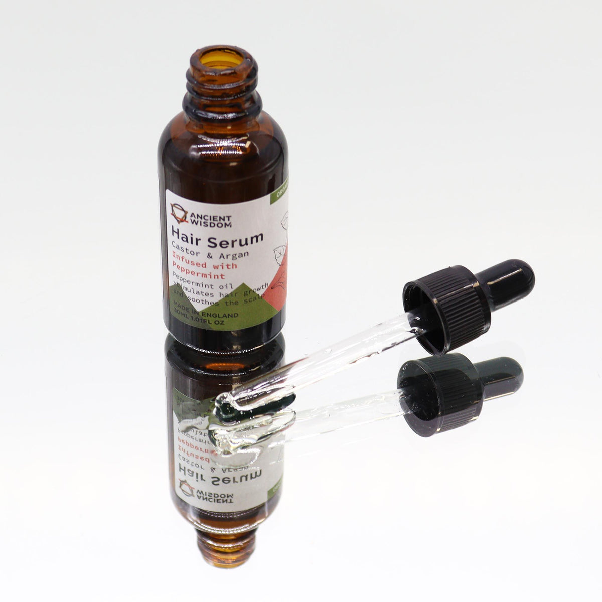 Organic Hair Serum 30ml - Peppermint – view 2