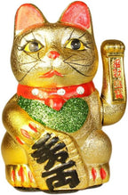 Large Waving Money Cat, Battery-Operated