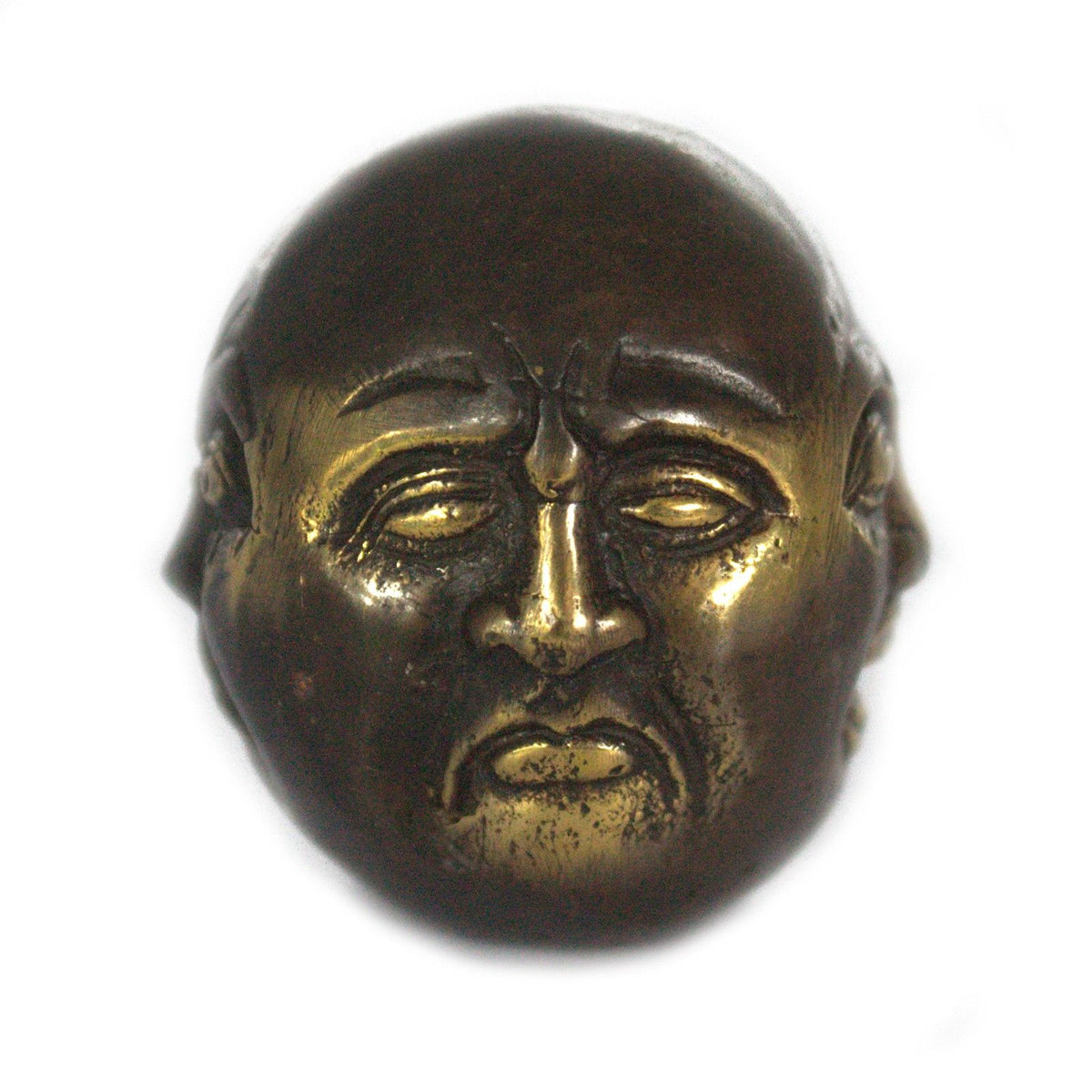 Four-Faced Buddha Statue – Brass, 4.5 cm – view 5