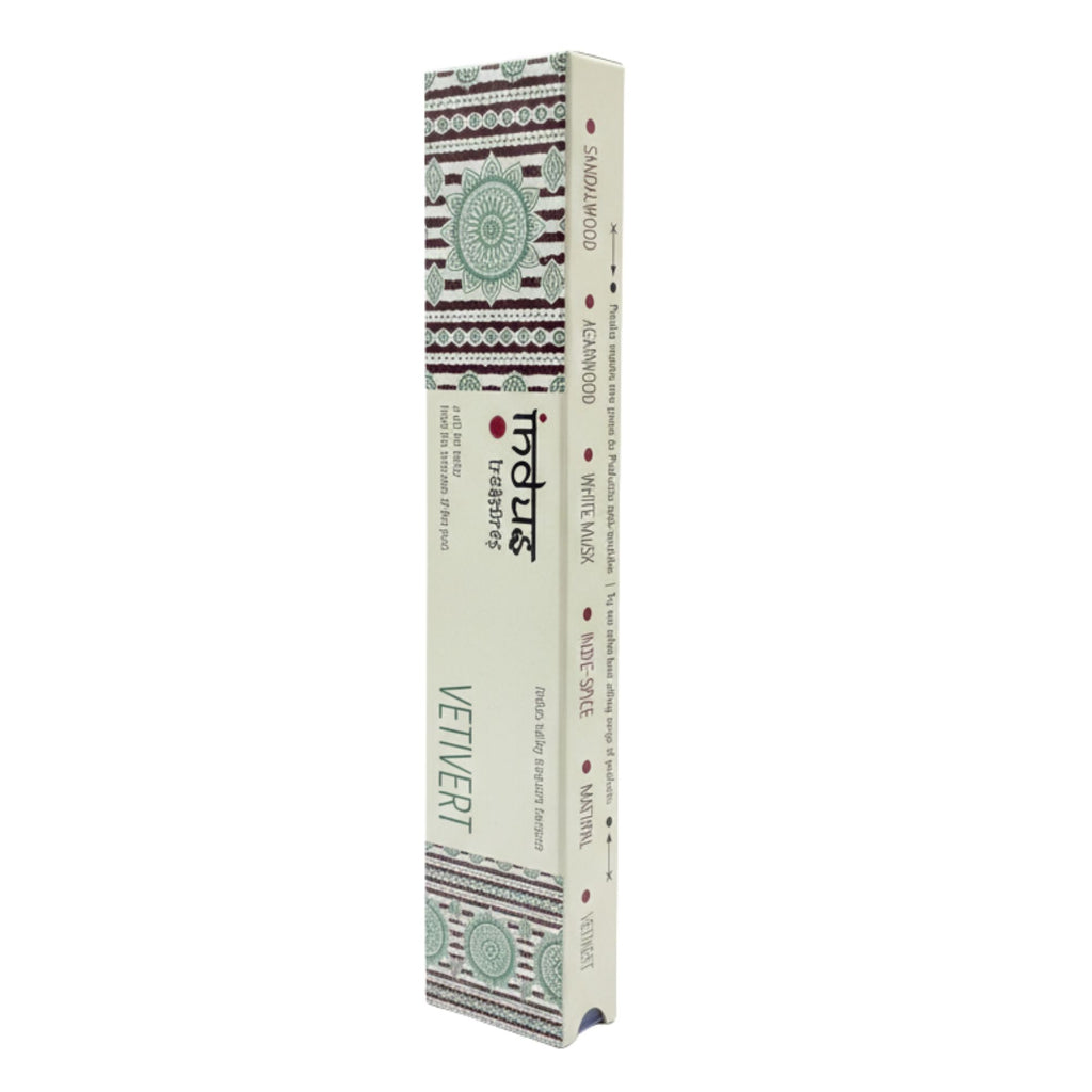Indus Treasures Vetivert Incense Sticks 15g – view 3