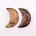 Moon Zodiac Sign Incense Burner, Engraved Brass – view 8