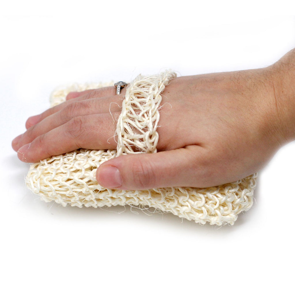 Sisal Sponge and Scrub - Extra Exfoliating Cushion – view 3