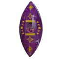 Enamel Incense Bowl - Aluminium - Purple Sun & Moon Phases