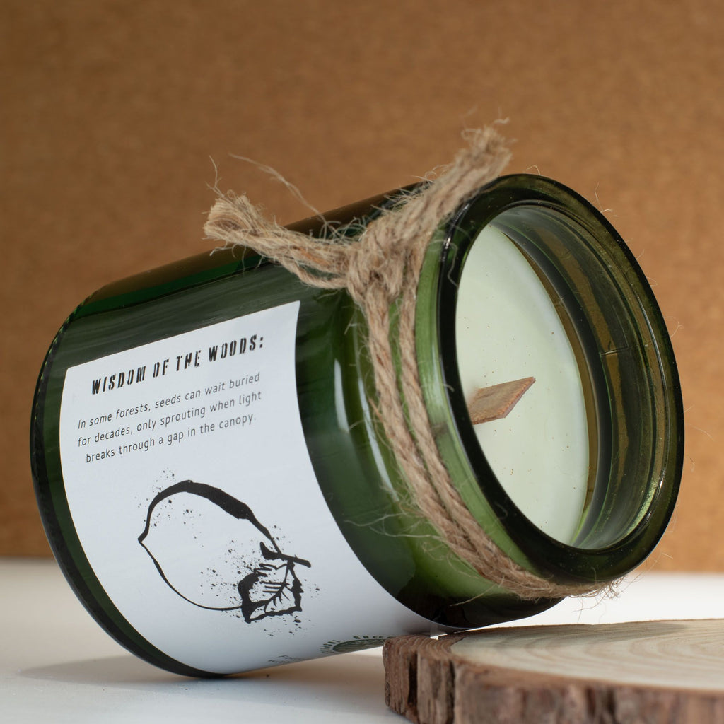 Greenman Woodwick Soy Candle - Forest Resin – view 4