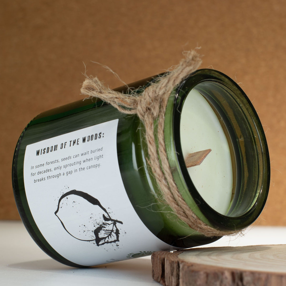 Greenman Woodwick Soy Candle - Forest Resin – view 4