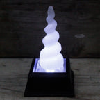 Selenite Spiral Tower - 10 cm – view 3