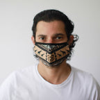 Reusable Fabric Face Covering for Adults, African Tribal Print – view 3
