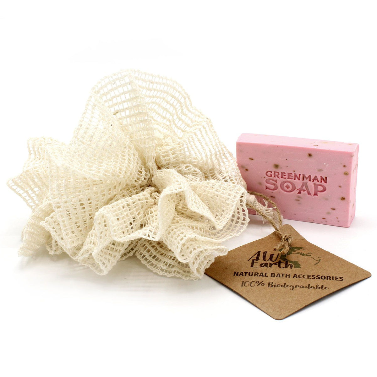 Natural Ramie Shower Scrunchie, 55g – view 3