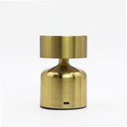 Touch Lamp, Bronze Flat Mushroom, USB-C Rechargeable – view 5