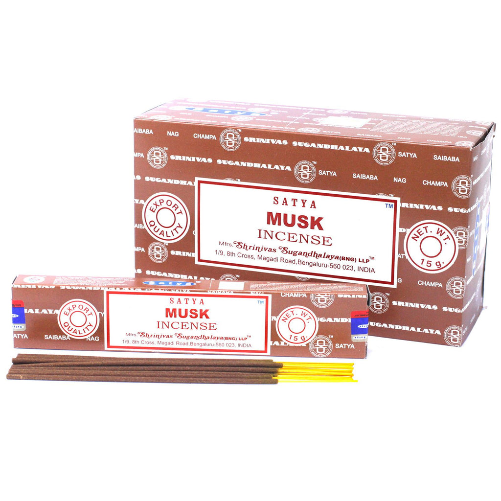 Satya Musk Incense Sticks – view 3