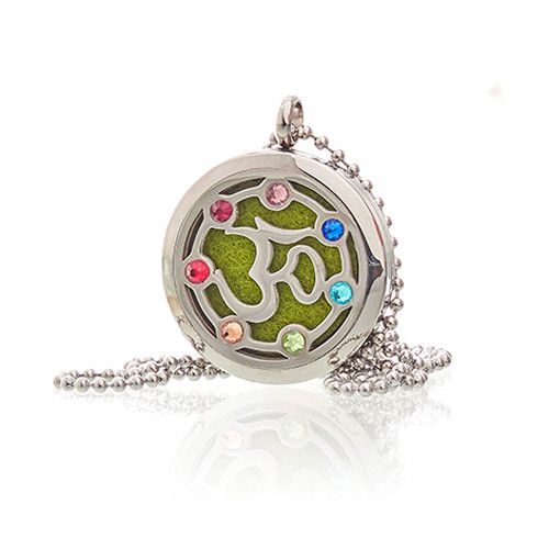 Aromatherapy Diffuser Necklace - OM Chakra 30mm