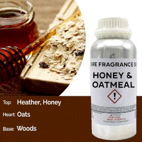 Honey & Oatmeal Pure Fragrance Oil - 500ml – view 7