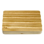 Hemu Wood Soap Dish - Corrugated – view 3