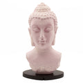 Buddha Bust Glow Lamp - Cherry Crackle, Oval Stand