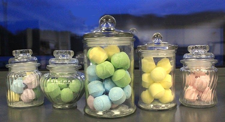 Ribbed Glass Jar with Lid - 200 ml – view 4