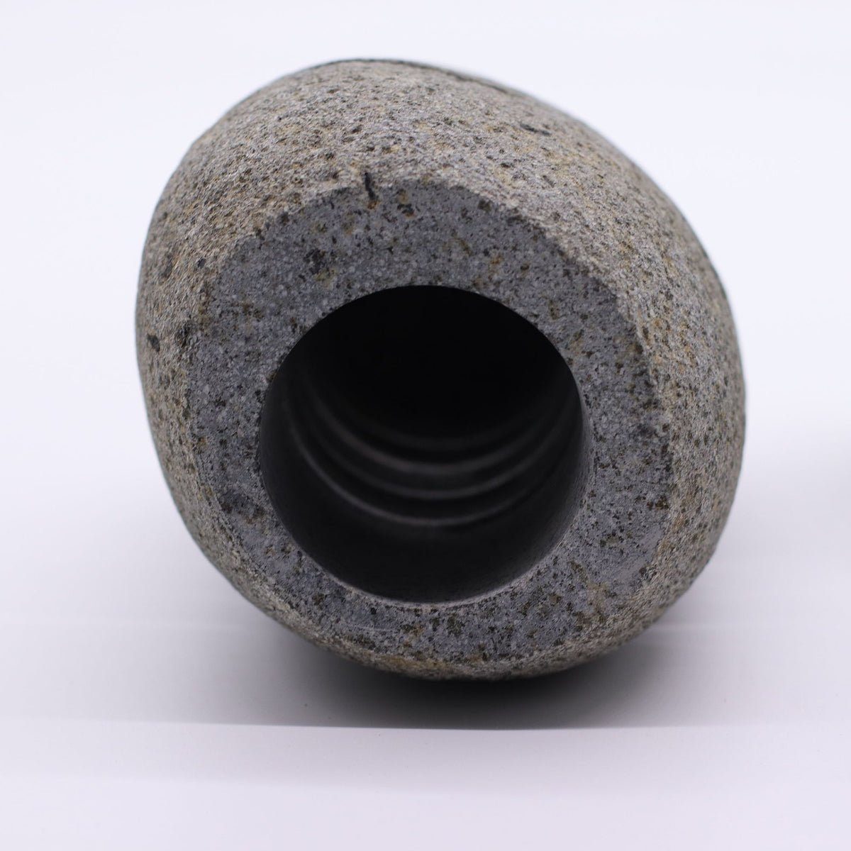 Riverstone Candle Holder - Standing Stone Cut 9x20cm – view 3