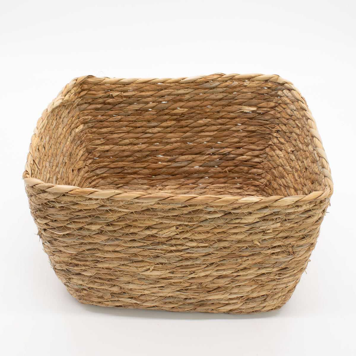 Seagrass Square Baskets, Natural, Set of 3 – view 2