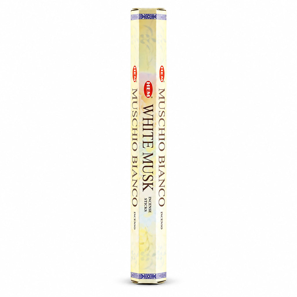 HEM White Musk Hexagonal Incense Sticks