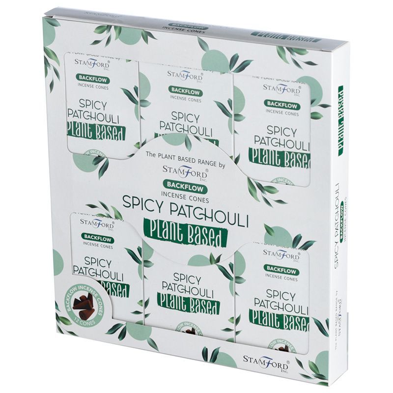 Stamford Backflow Incense Cones - Spicy Patchouli (12 pack) – view 2