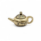 Feng Shui Lucky Teapot Spinner with Dice Lid – view 4