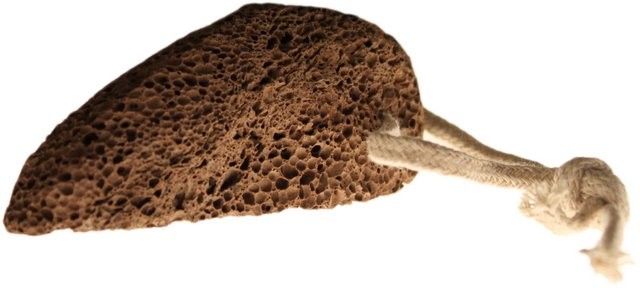 Volcanic Foot Stone - Traditional Shape – view 2