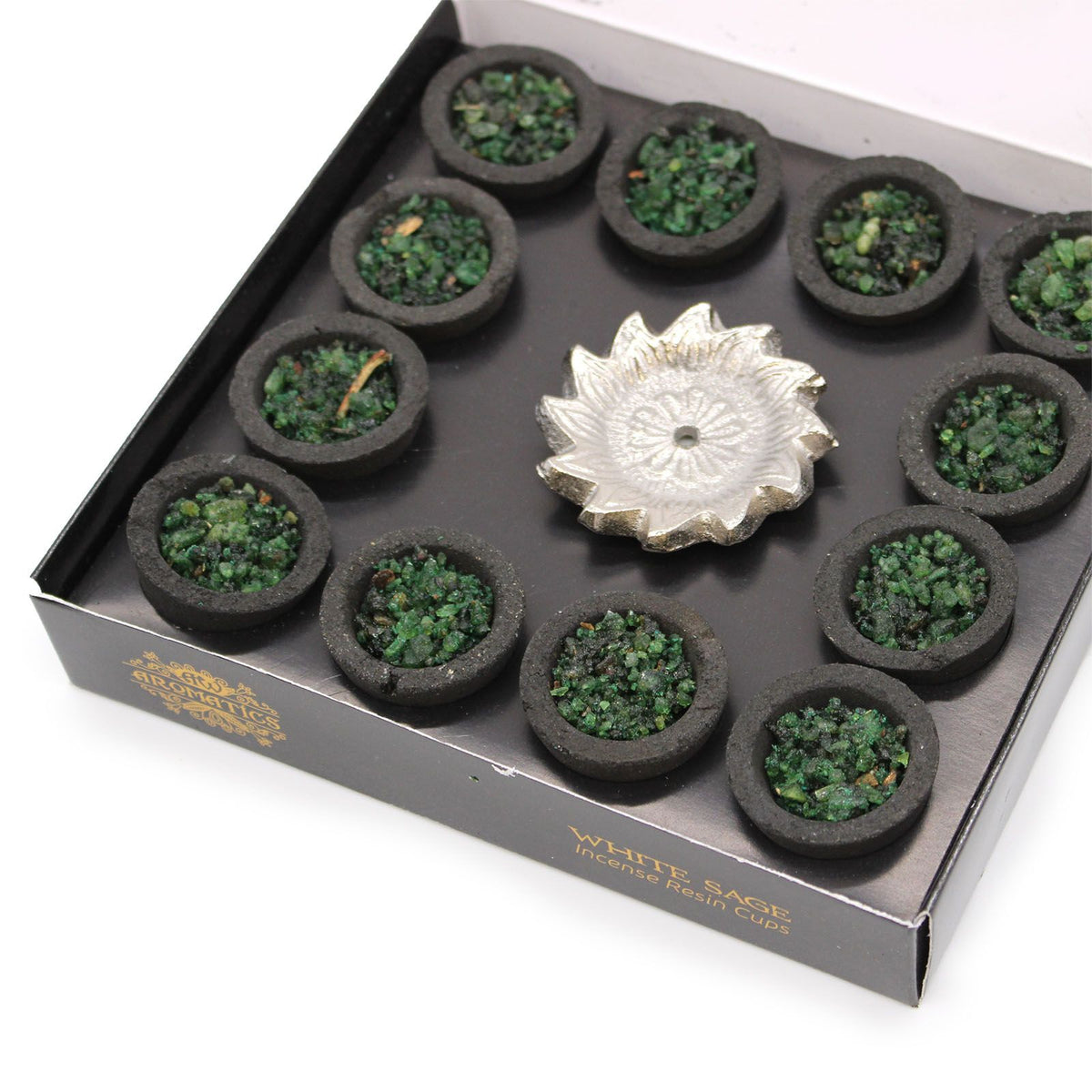 White Sage Resin Cups, Box of 12 – view 2