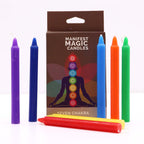 Seven Chakra Manifest Candles Pack of 7