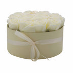 14 Cream Soap Roses Round Gift Box – view 4