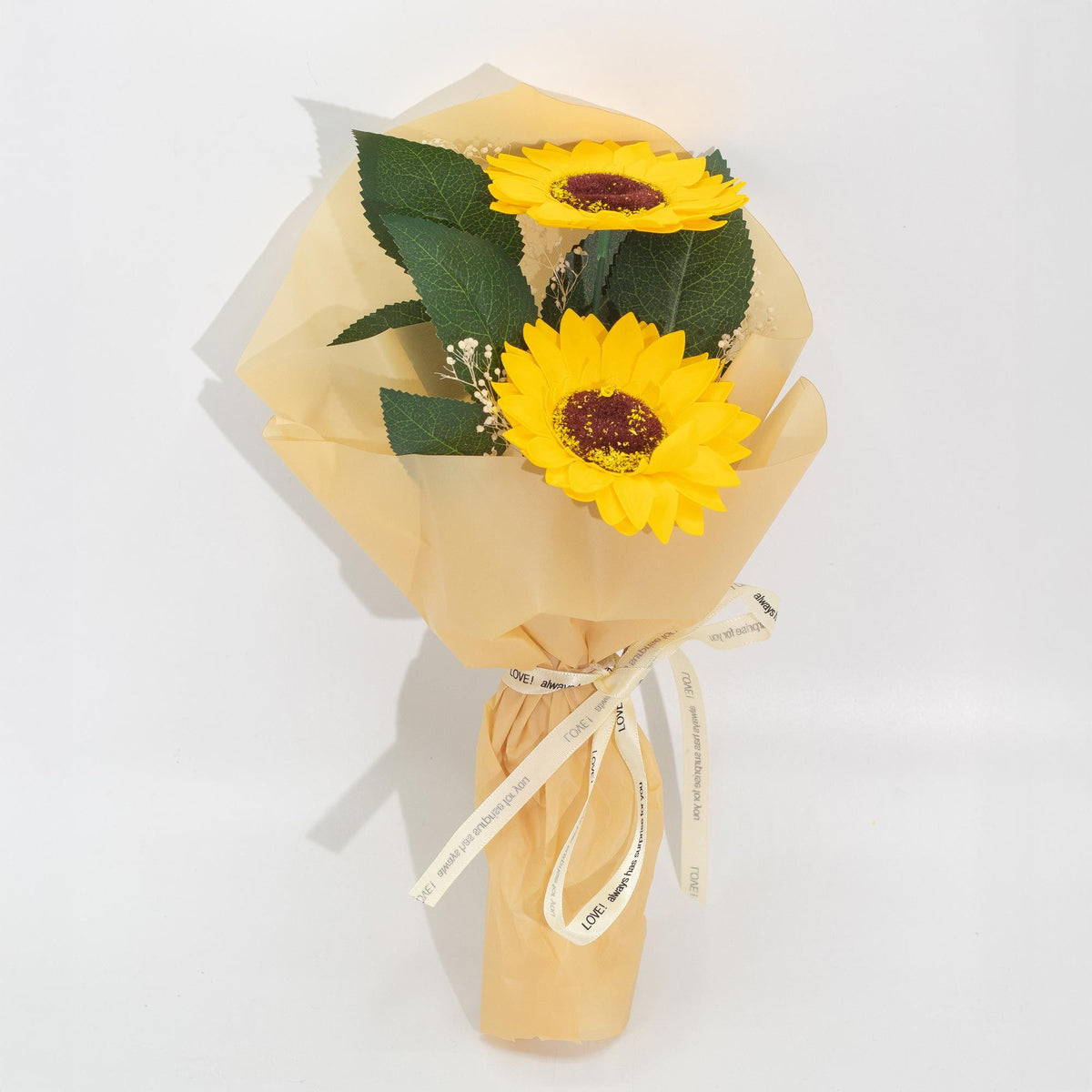 Two Sunflower Soap Flower Bouquet – view 7