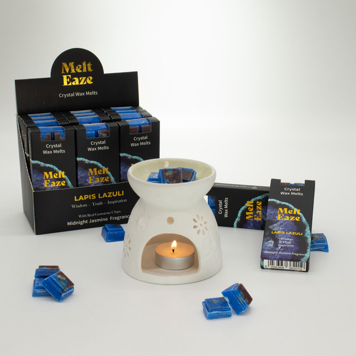 Lapis Lazuli Wax Melts 50g - Midnight Jasmine – view 4