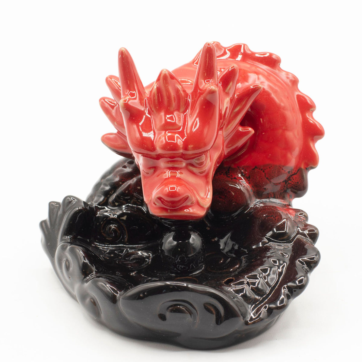 Backflow Incense Burner - Small Red Dragon – view 5