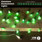 Crystal Jade Gemstone Enchantment Lights