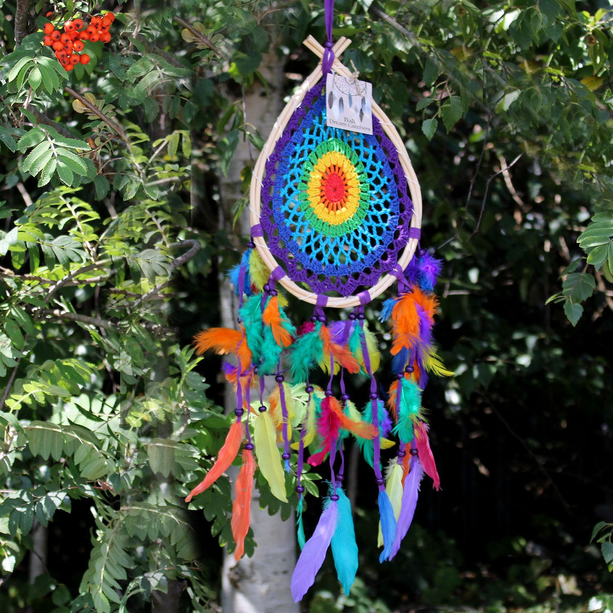 Bali Dreamcatcher - Medium Multi Teardrop