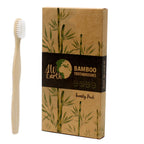 Family Pack Bamboo Toothbrush - 2 Adult, 2 Child
