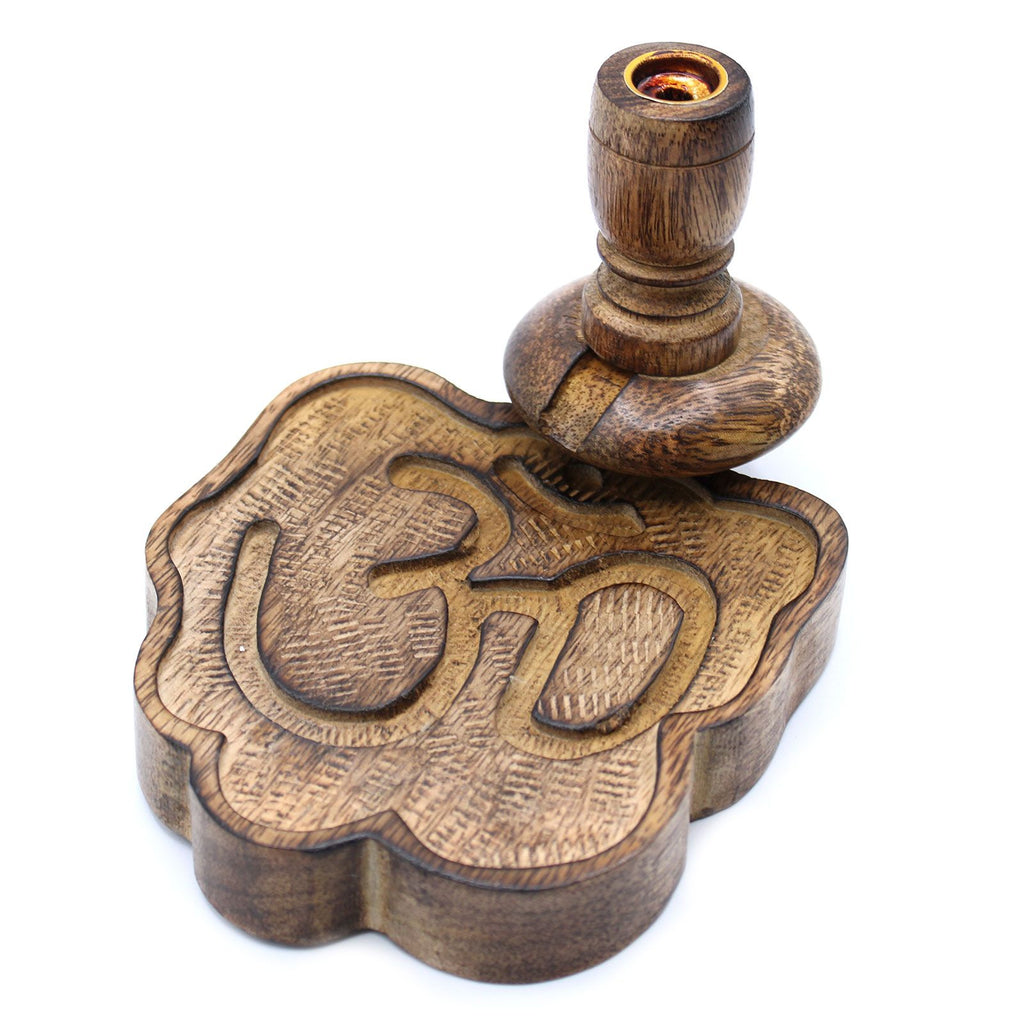 Small Mango Wood Backflow Burner - Ohm – view 6