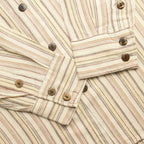 Nomad Sari Grandad Shirt - Brown Beige - XL – view 9
