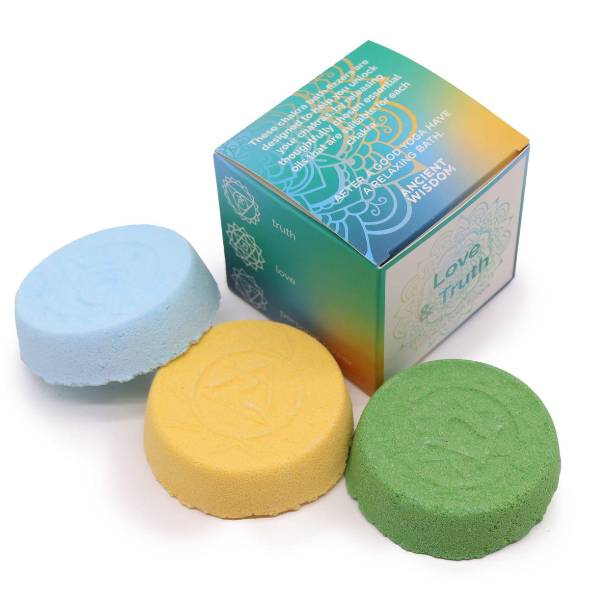 Chakra Bath Fizzers Small Box - Love & Truth – view 2