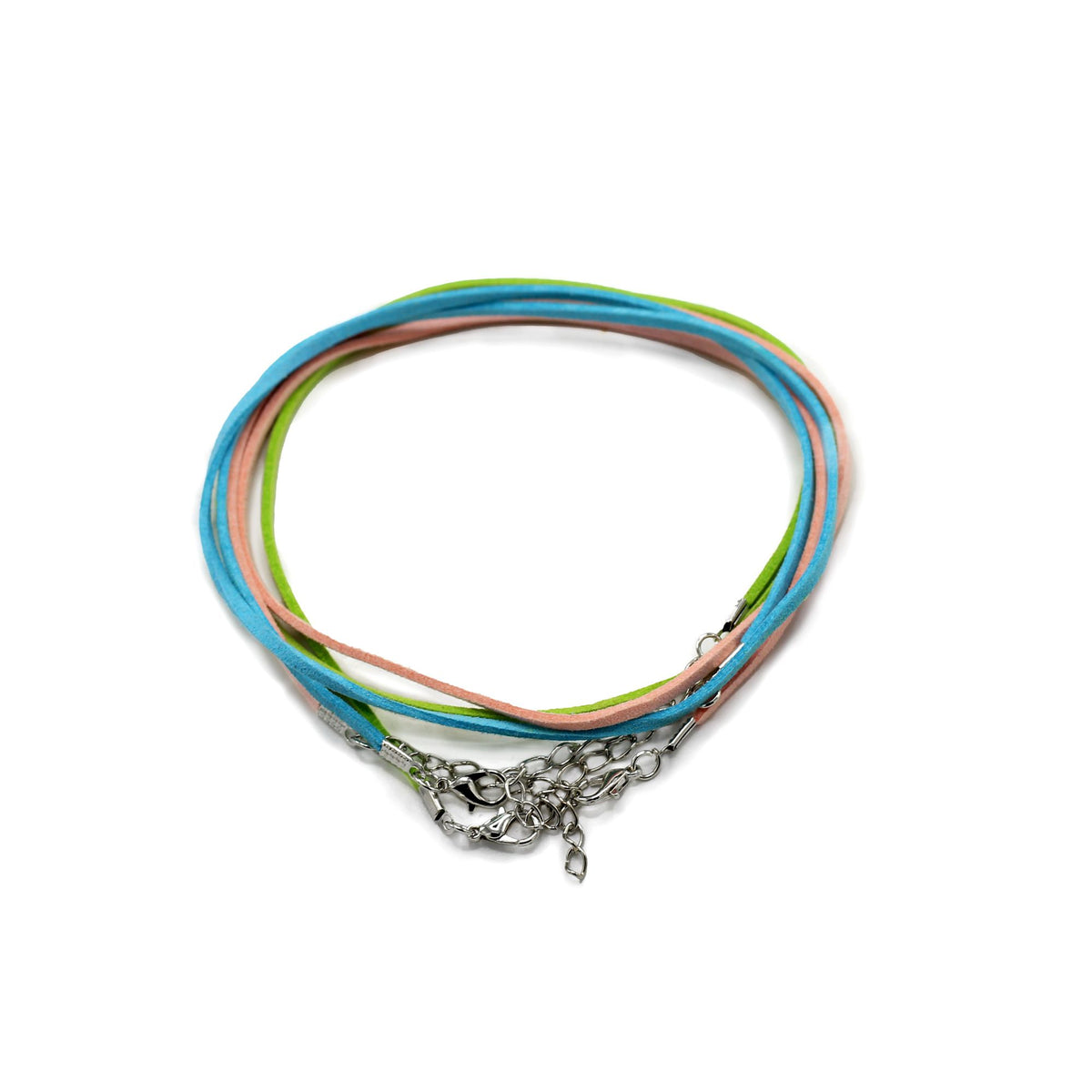 Faux Suede Pendant Cord Pack - 2.5mm x 55cm - Assorted Colours – view 2
