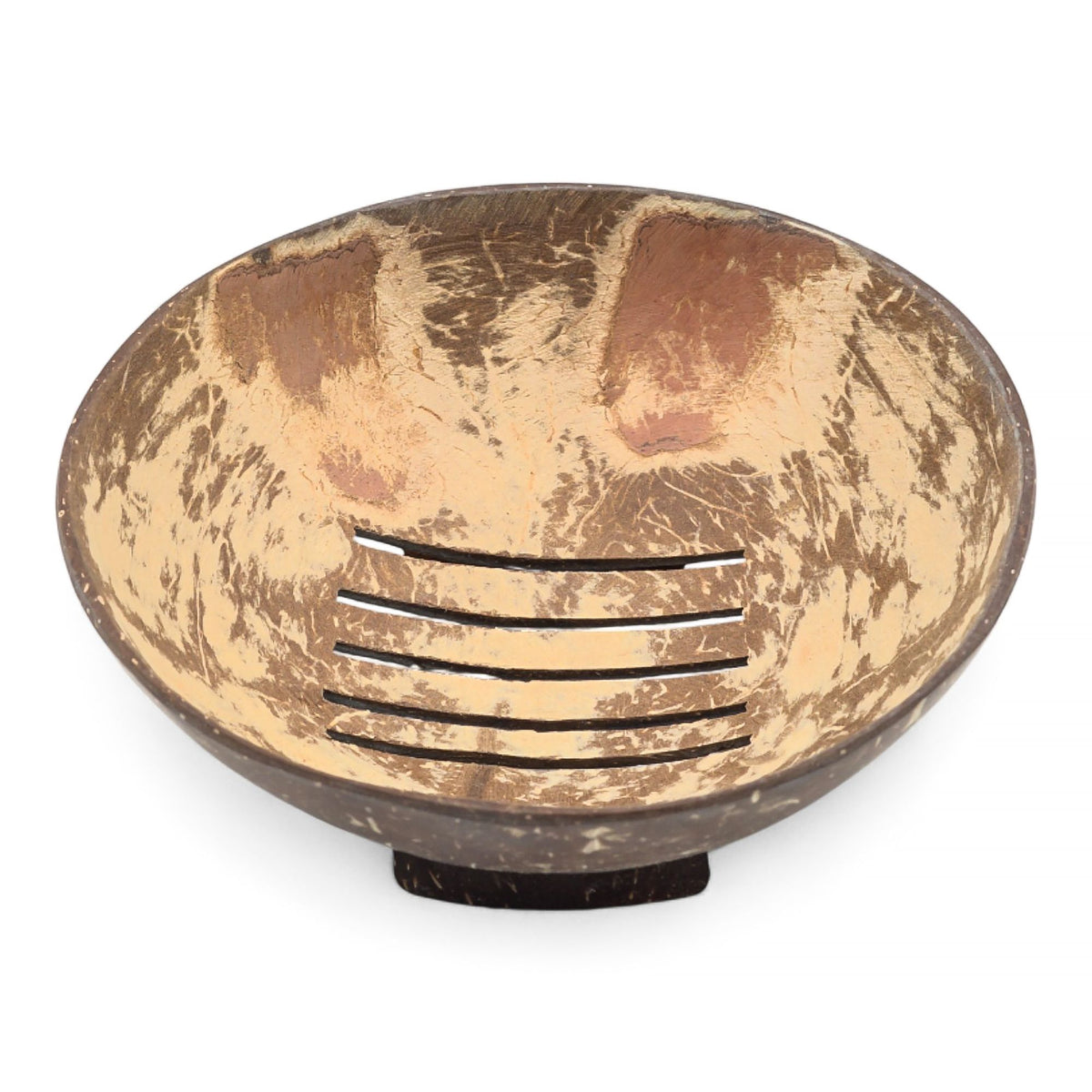 Coconut Shell Soap Dish - Round 11cm – view 6
