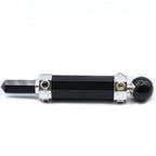 Hexagonal Crystal Healing Wand - Black Agate - 12cm – view 3