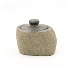 Natural Riverstone Grounding Pot - Small - approx 9x7cm – view 10