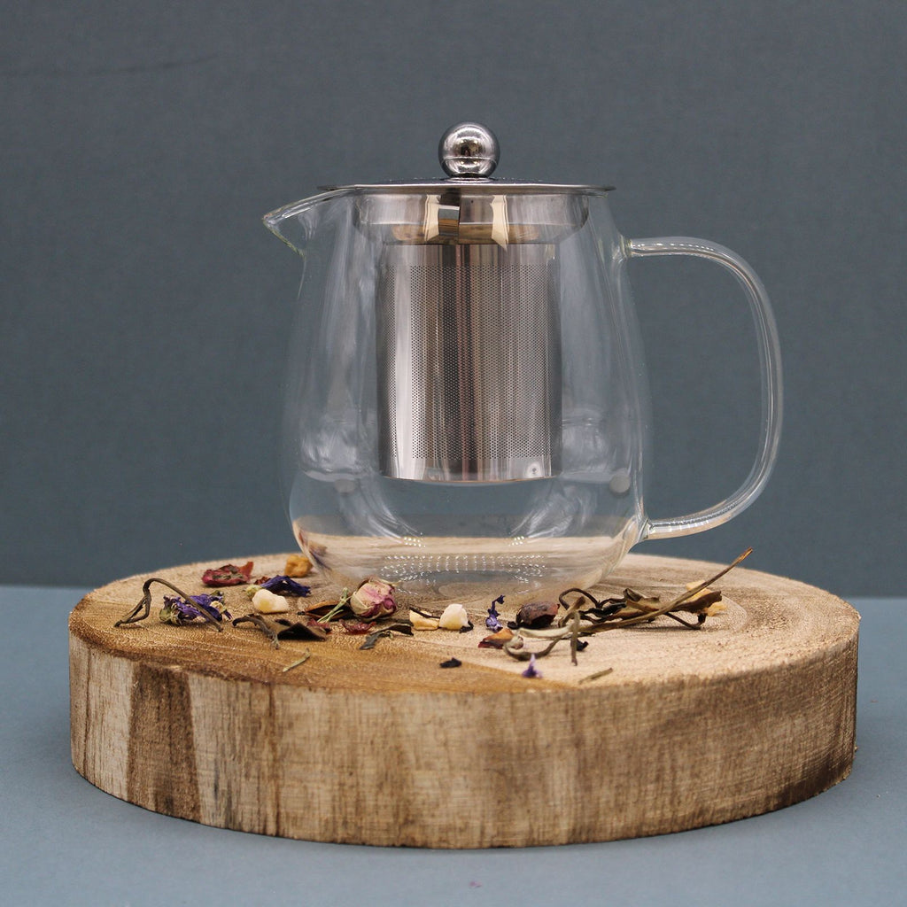 Contemporary Glass Infuser Teapot - 550ml